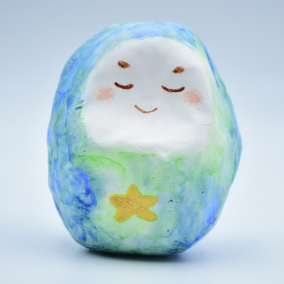 張り子 ねむりだるま